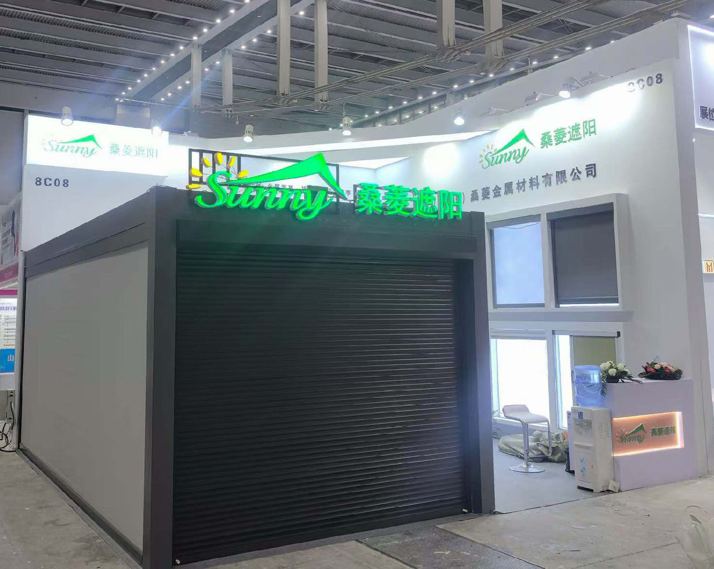 桑菱电动折叠凉亭