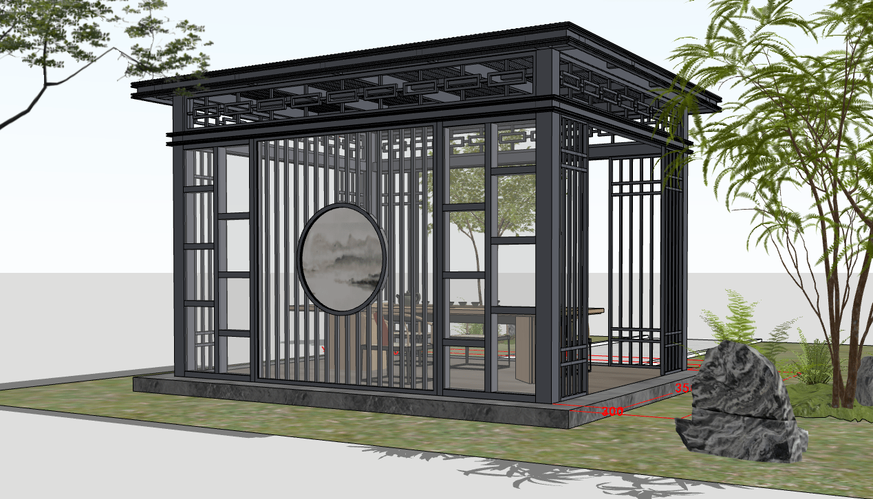 新中式铝合金凉亭 - Aluminum Sunroom | XGLY Aluminium | Foshan Manufacturer