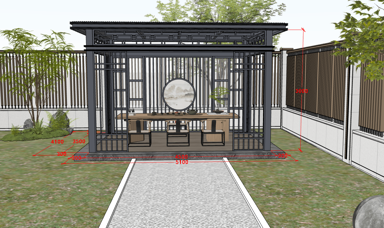 新中式铝合金凉亭 - Aluminum Sunroom | XGLY Aluminium | Foshan Manufacturer